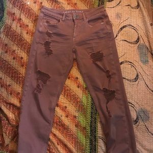 American Eagle tomgirl jeans